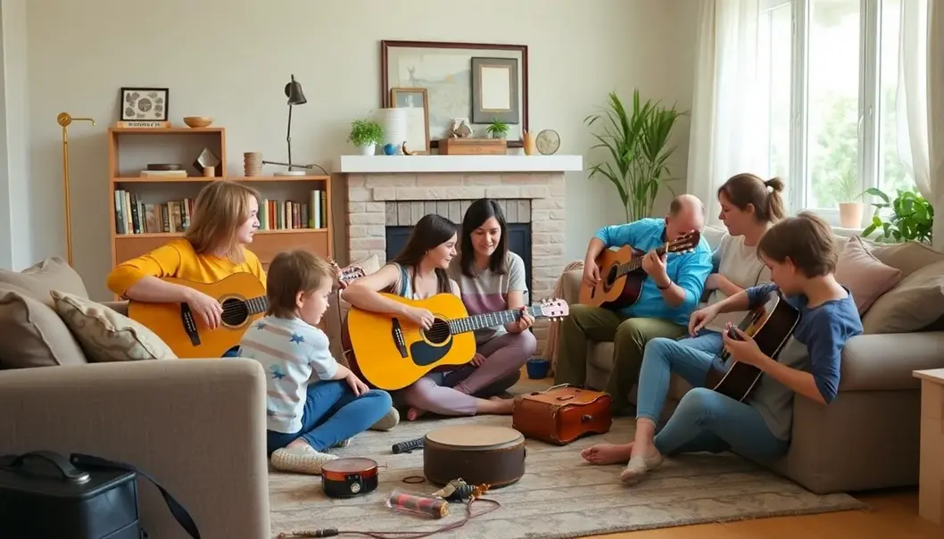 How Music Shapes Your Child's Mood Children enjoying and reacting positively to different types of music.