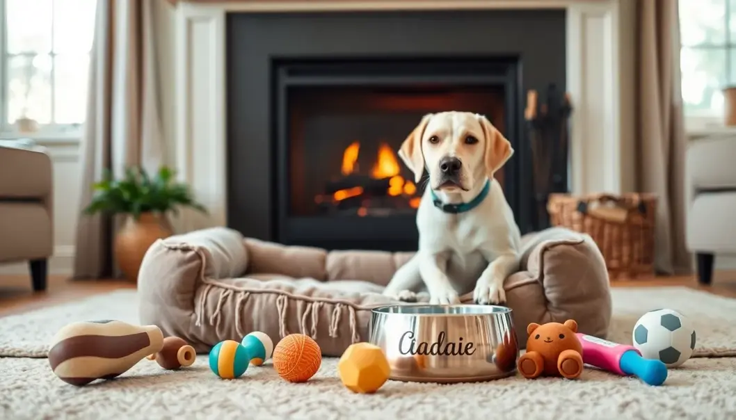 Thoughtful gifts like luxury beds and personalized items enhance a pet’s life.
